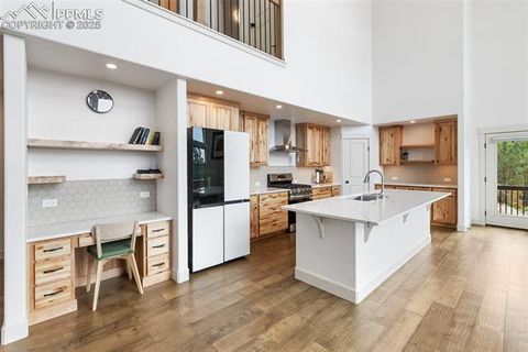 Tiny photo for 1015 Locklin Way, Woodland Park, CO 80863 (MLS # 8555277)