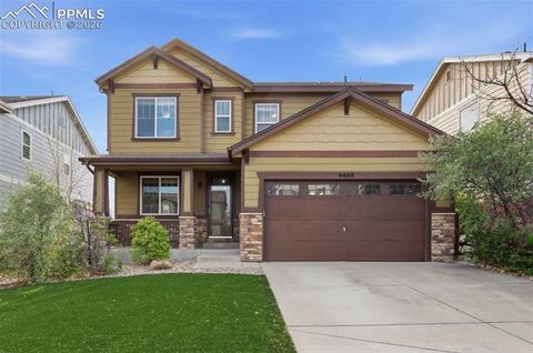 Photo of 6668 Maple Stone Lane, Colorado Springs, CO 80927 (MLS # 3925003)