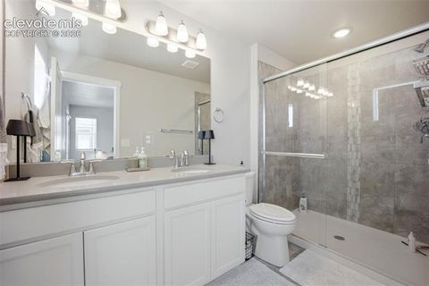 Tiny photo for 7939 Tremble Point, Colorado Springs, CO 80908 (MLS # 1420672)