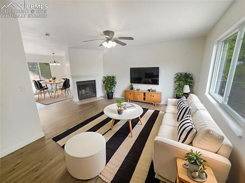 Tiny photo for 4150 Shining Way, Colorado Springs, CO 80916 (MLS # 9488261)