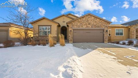 Photo of 8145 Hunter Peak Trail, Colorado Springs, CO 80924 (MLS # 1684089)