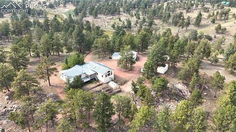 Tiny photo for 277 Cherokee Drive, Florissant, CO 80816 (MLS # 1684033)