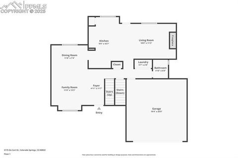 Tiny photo for 3175 Ox Cart Drive, Colorado Springs, CO 80922 (MLS # 7521449)