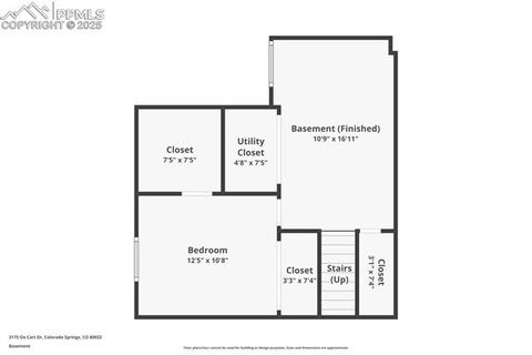 Tiny photo for 3175 Ox Cart Drive, Colorado Springs, CO 80922 (MLS # 7521449)