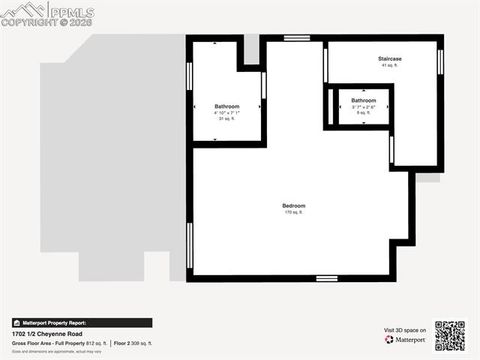 Tiny photo for 170212 W Cheyenne Road, Colorado Springs, CO 80906 (MLS # 3327824)