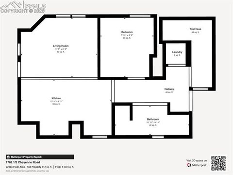 Tiny photo for 170212 W Cheyenne Road, Colorado Springs, CO 80906 (MLS # 3327824)