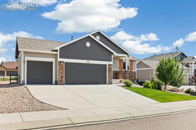 1216 Night Blue Circle