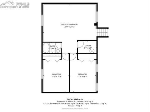 Tiny photo for 1524 Shane Circle, Colorado Springs, CO 80907 (MLS # 9452364)