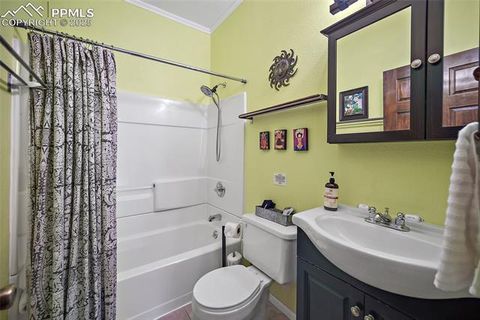 Tiny photo for 9845 Mesa Road, Cascade, CO 80809 (MLS # 2674971)