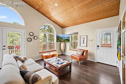 Tiny photo for 9845 Mesa Road, Cascade, CO 80809 (MLS # 2674971)