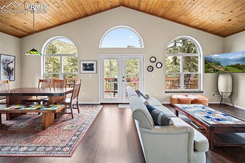 Tiny photo for 9845 Mesa Road, Cascade, CO 80809 (MLS # 2674971)