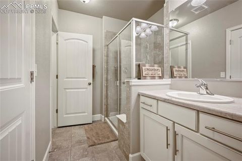 Tiny photo for 5480 Leon Young Drive, Colorado Springs, CO 80924 (MLS # 5280364)