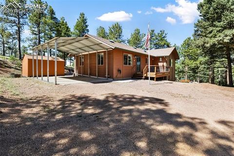 Tiny photo for 234 Wasatch Lane, Florissant, CO 80816 (MLS # 2849950)