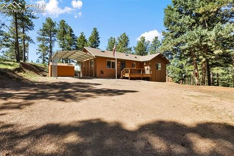 Tiny photo for 234 Wasatch Lane, Florissant, CO 80816 (MLS # 2849950)