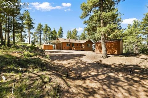 Tiny photo for 234 Wasatch Lane, Florissant, CO 80816 (MLS # 2849950)