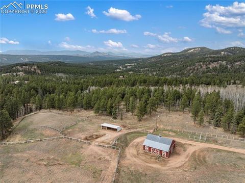 Tiny photo for 585 Mills Ranch Road, Woodland Park, CO 80863 (MLS # 1566186)