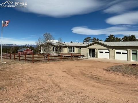 Photo of 585 Mills Ranch Road, Woodland Park, CO 80863 (MLS # 1566186)