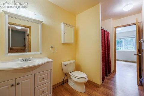 Tiny photo for 185 Summer Haven Drive, Woodland Park, CO 80863 (MLS # 7716409)