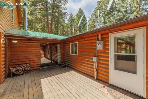 Tiny photo for 185 Summer Haven Drive, Woodland Park, CO 80863 (MLS # 7716409)