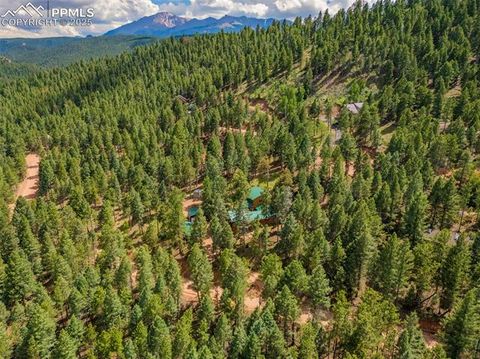 Tiny photo for 185 Summer Haven Drive, Woodland Park, CO 80863 (MLS # 7716409)