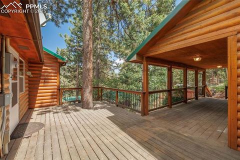 Tiny photo for 185 Summer Haven Drive, Woodland Park, CO 80863 (MLS # 7716409)