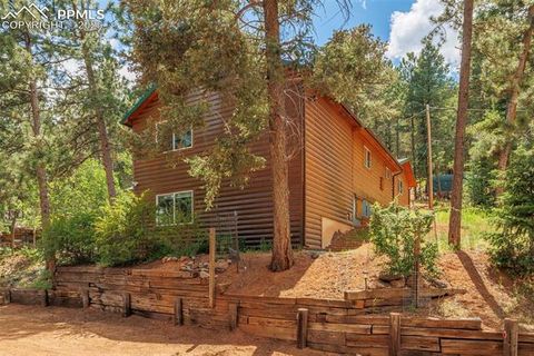 Tiny photo for 185 Summer Haven Drive, Woodland Park, CO 80863 (MLS # 7716409)