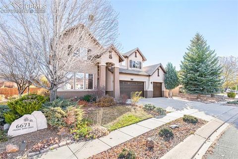 Photo of 6671 Prairie Wind Drive, Colorado Springs, CO 80923 (MLS # 9980321)