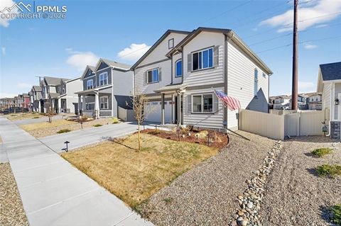 Photo of 8484 Talc Drive, Colorado Springs, CO 80938 (MLS # 3392356)