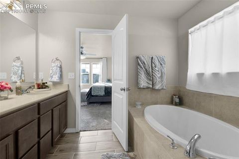 Tiny photo for 9033 Yellowtail Way, Colorado Springs, CO 80908 (MLS # 6880487)