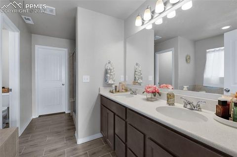 Tiny photo for 9033 Yellowtail Way, Colorado Springs, CO 80908 (MLS # 6880487)