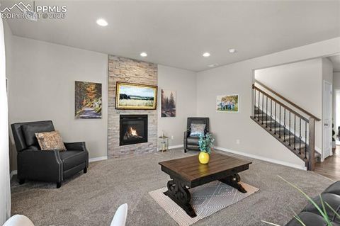 Tiny photo for 9033 Yellowtail Way, Colorado Springs, CO 80908 (MLS # 6880487)