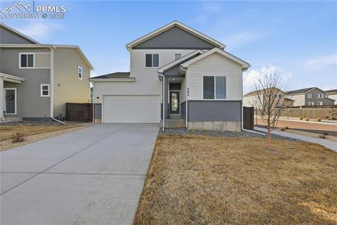 Photo of 382 Indian Grass Street, Calhan, CO 80808 (MLS # 4501130)