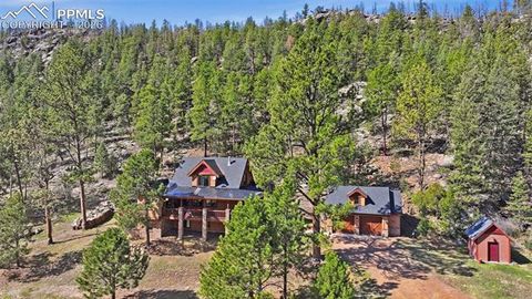Photo of 89 Ranch View Road, Florissant, CO 80816 (MLS # 8026258)