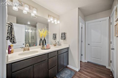 Tiny photo for 8161 Goldenray Place, Colorado Springs, CO 80908 (MLS # 3447231)