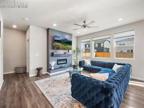 Tiny photo for 8161 Goldenray Place, Colorado Springs, CO 80908 (MLS # 3447231)