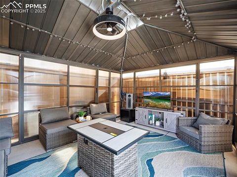 Tiny photo for 8161 Goldenray Place, Colorado Springs, CO 80908 (MLS # 3447231)