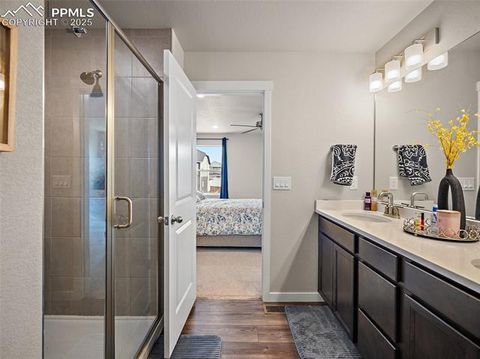 Tiny photo for 8161 Goldenray Place, Colorado Springs, CO 80908 (MLS # 3447231)