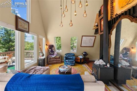Tiny photo for 6840 Eagle Mountain Road, Manitou Springs, CO 80829 (MLS # 8909374)