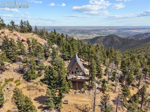 Photo of 6840 Eagle Mountain Road, Manitou Springs, CO 80829 (MLS # 8909374)
