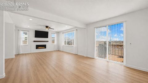 Tiny photo for 5769 Zounds Way, Colorado Springs, CO 80927 (MLS # 8763392)