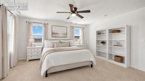 Tiny photo for 5769 Zounds Way, Colorado Springs, CO 80927 (MLS # 8763392)