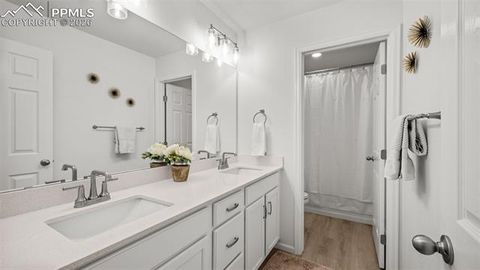 Tiny photo for 5769 Zounds Way, Colorado Springs, CO 80927 (MLS # 8763392)
