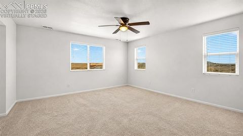 Tiny photo for 5769 Zounds Way, Colorado Springs, CO 80927 (MLS # 8763392)