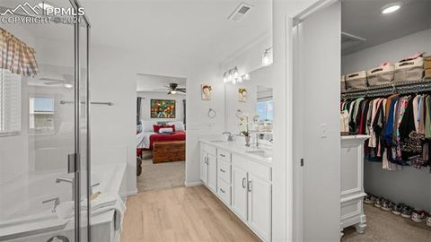 Tiny photo for 5769 Zounds Way, Colorado Springs, CO 80927 (MLS # 8763392)