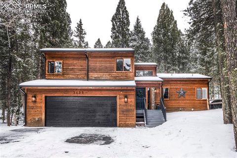 Photo of 3430 Regent Drive, Woodland Park, CO 80863 (MLS # 2237639)