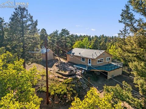 Tiny photo for 399 Saguache Drive, Florissant, CO 80816 (MLS # 5945210)