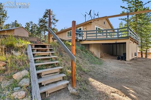 Tiny photo for 399 Saguache Drive, Florissant, CO 80816 (MLS # 5945210)