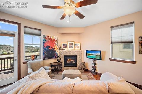 Tiny photo for 5817 Canyon Reserve Heights, Colorado Springs, CO 80919 (MLS # 9200420)