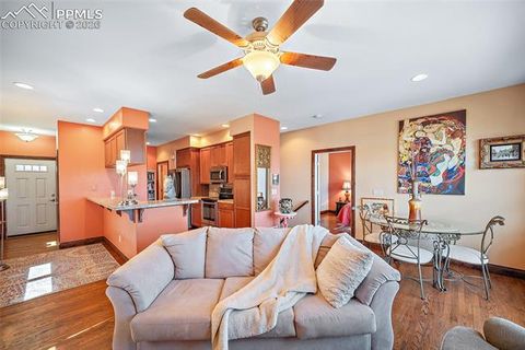 Tiny photo for 5817 Canyon Reserve Heights, Colorado Springs, CO 80919 (MLS # 9200420)