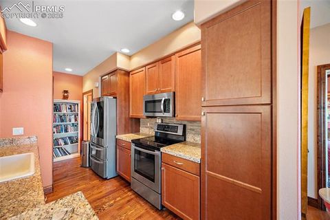 Tiny photo for 5817 Canyon Reserve Heights, Colorado Springs, CO 80919 (MLS # 9200420)